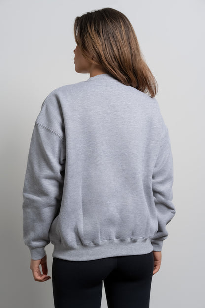 Grey University Sweatshirt - for dame - Famme - Sweatshirt