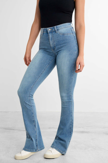 Flare Jeans V2 - for dame - Famme - Jeans