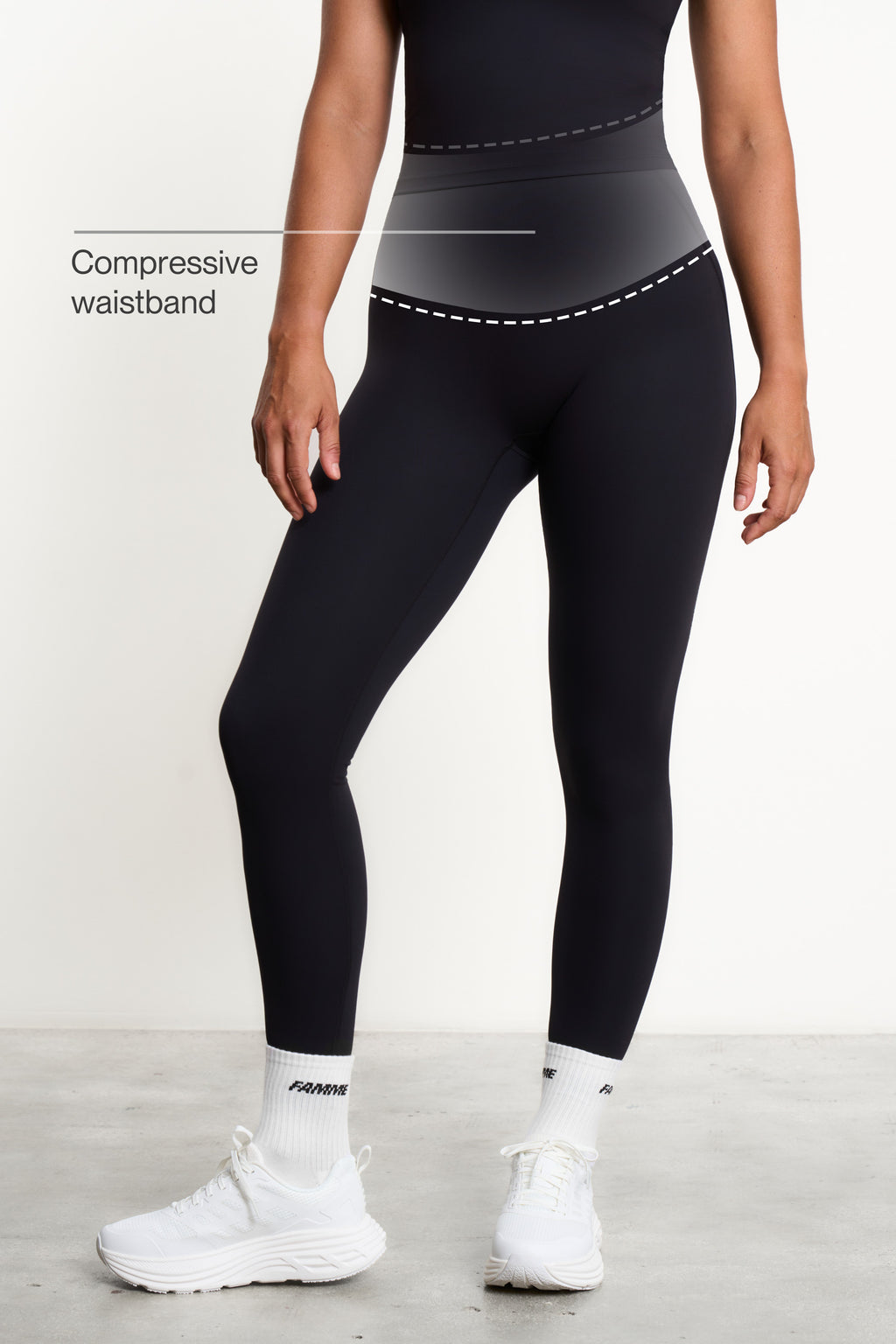 Core Compression Leggings - for dame - Famme - Leggings