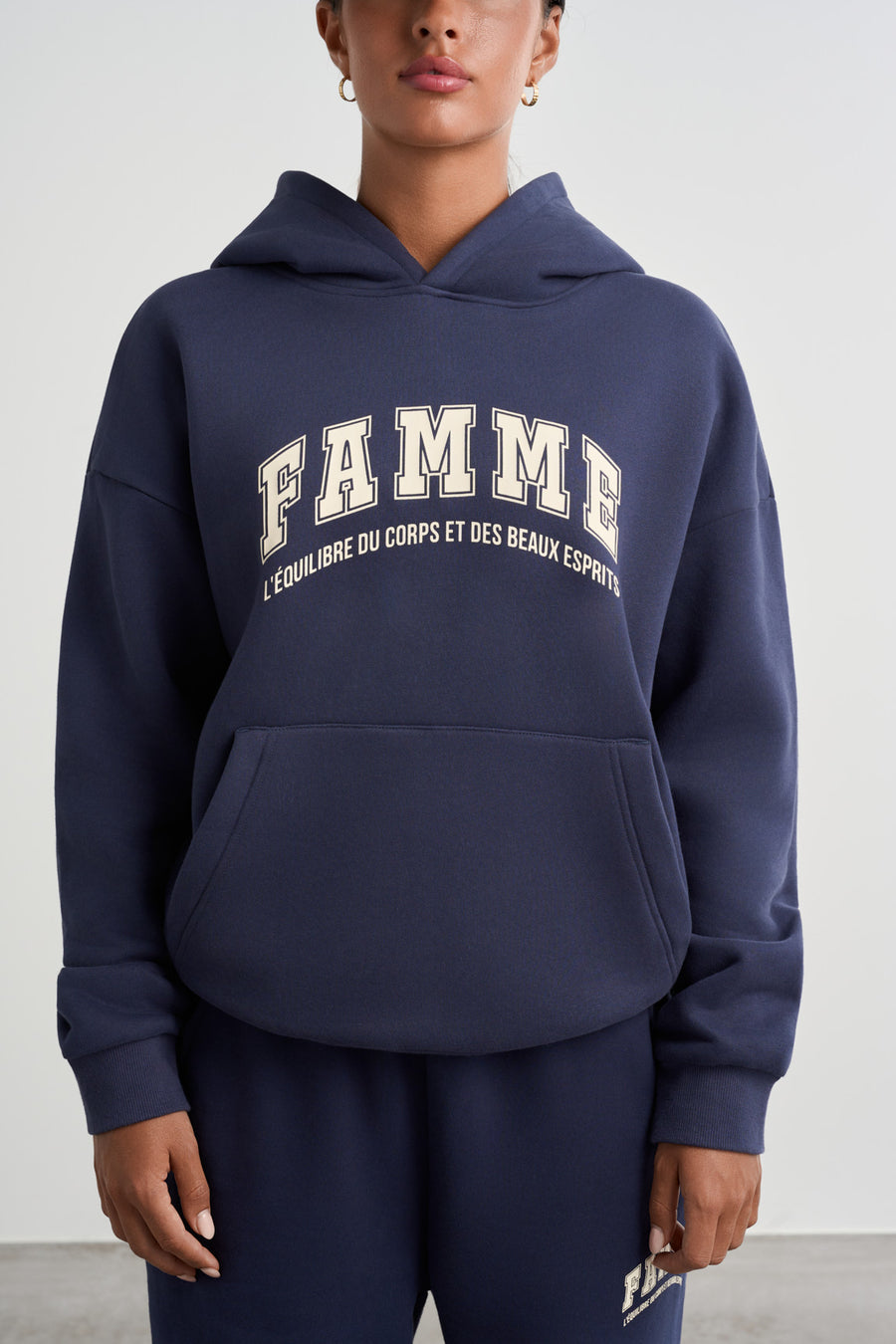 Équilibre Oversized Hoodie · Blue