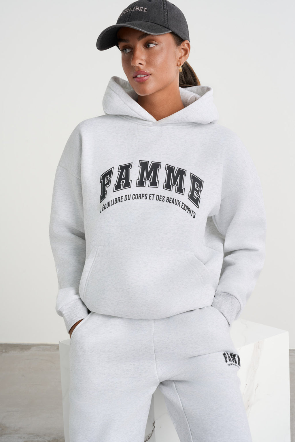 Équilibre Oversized Hoodie - for dame - Famme - Hoodie