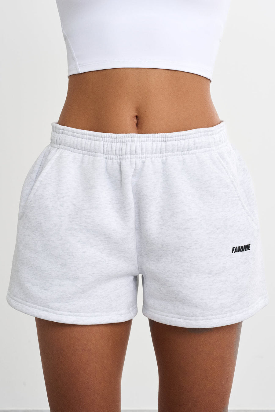 Essential Sweatshorts · Grey